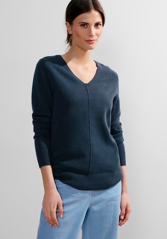 CECIL Sweater in Blue: front