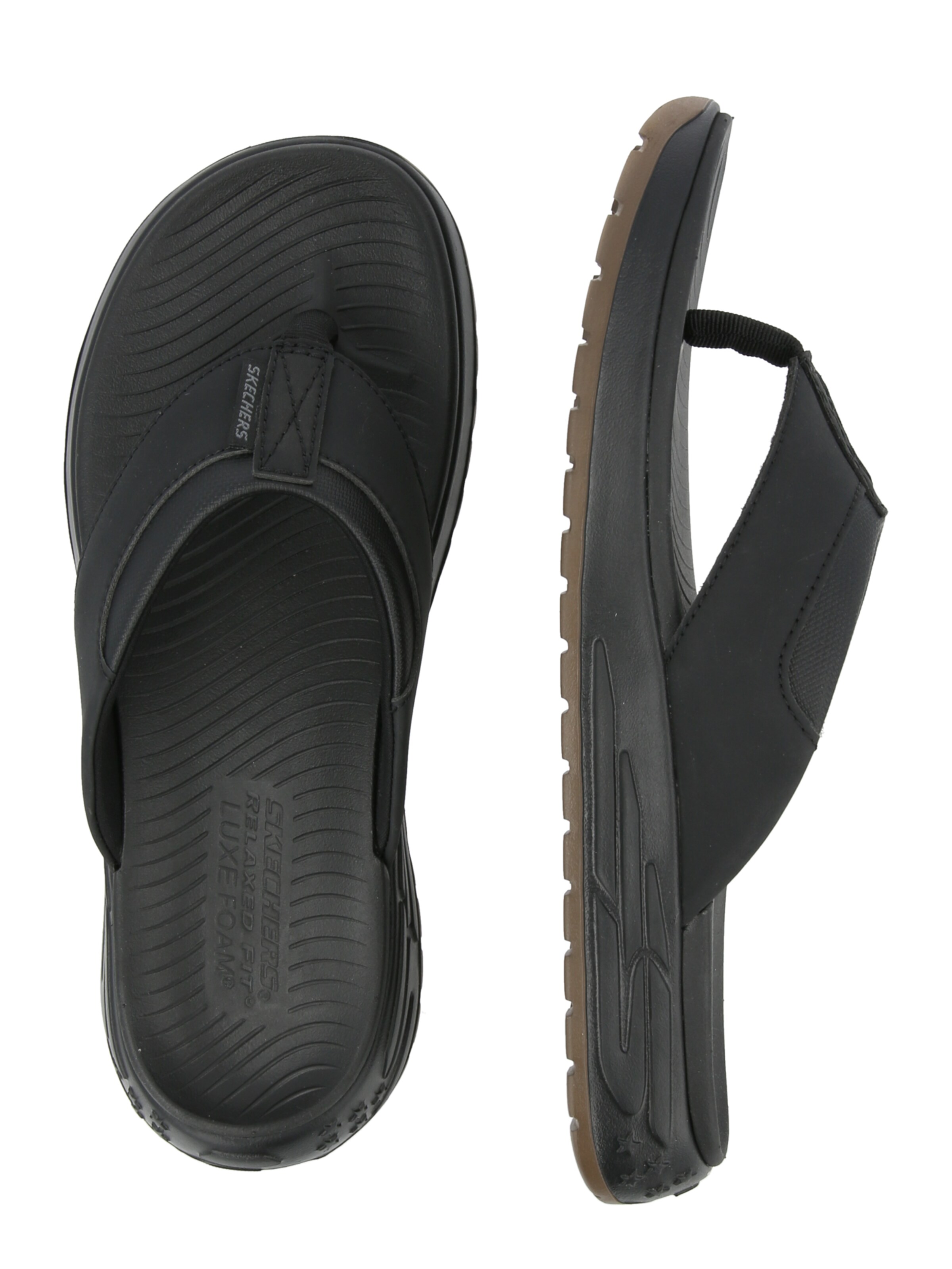 SKECHERS Žabky - Čierna