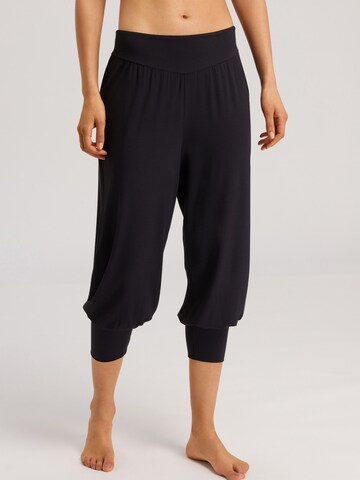 Hanro Loosefit Sweatpants 'Yoga' in Schwarz: predná strana