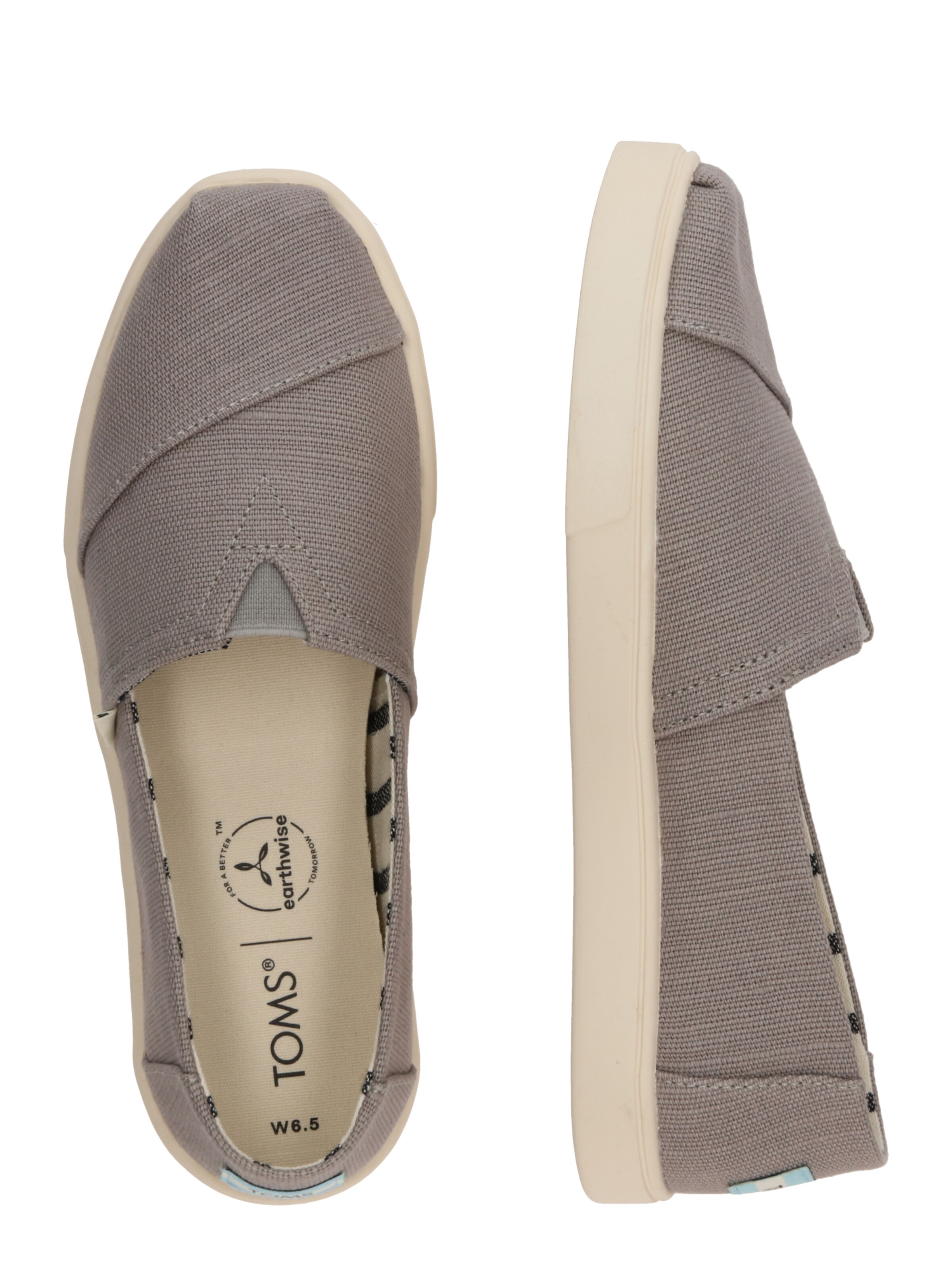 Teniși 'ALPARGATA CUPSOLE' de la TOMS pe gri