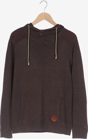 khujo Sweater & Cardigan in L in Brown: front