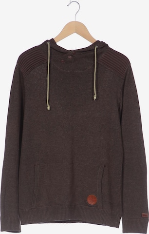 khujo Sweater & Cardigan in L in Brown: front