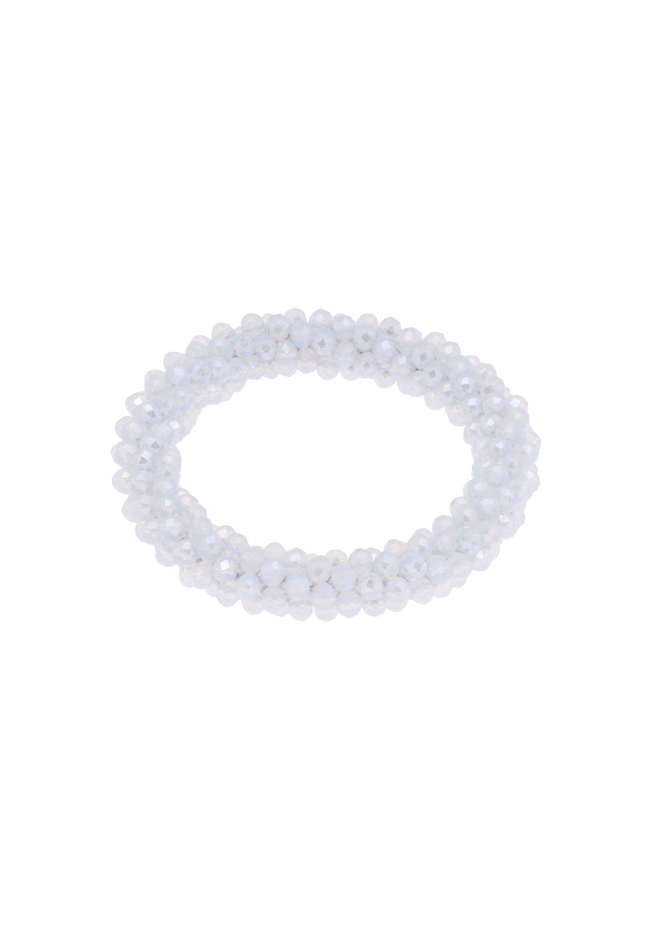 faina Bracelet in White: front