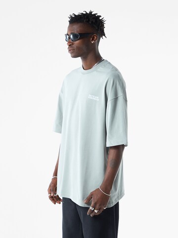VAMOS CLO Shirt 'Michaelmas Daisy' in Grau