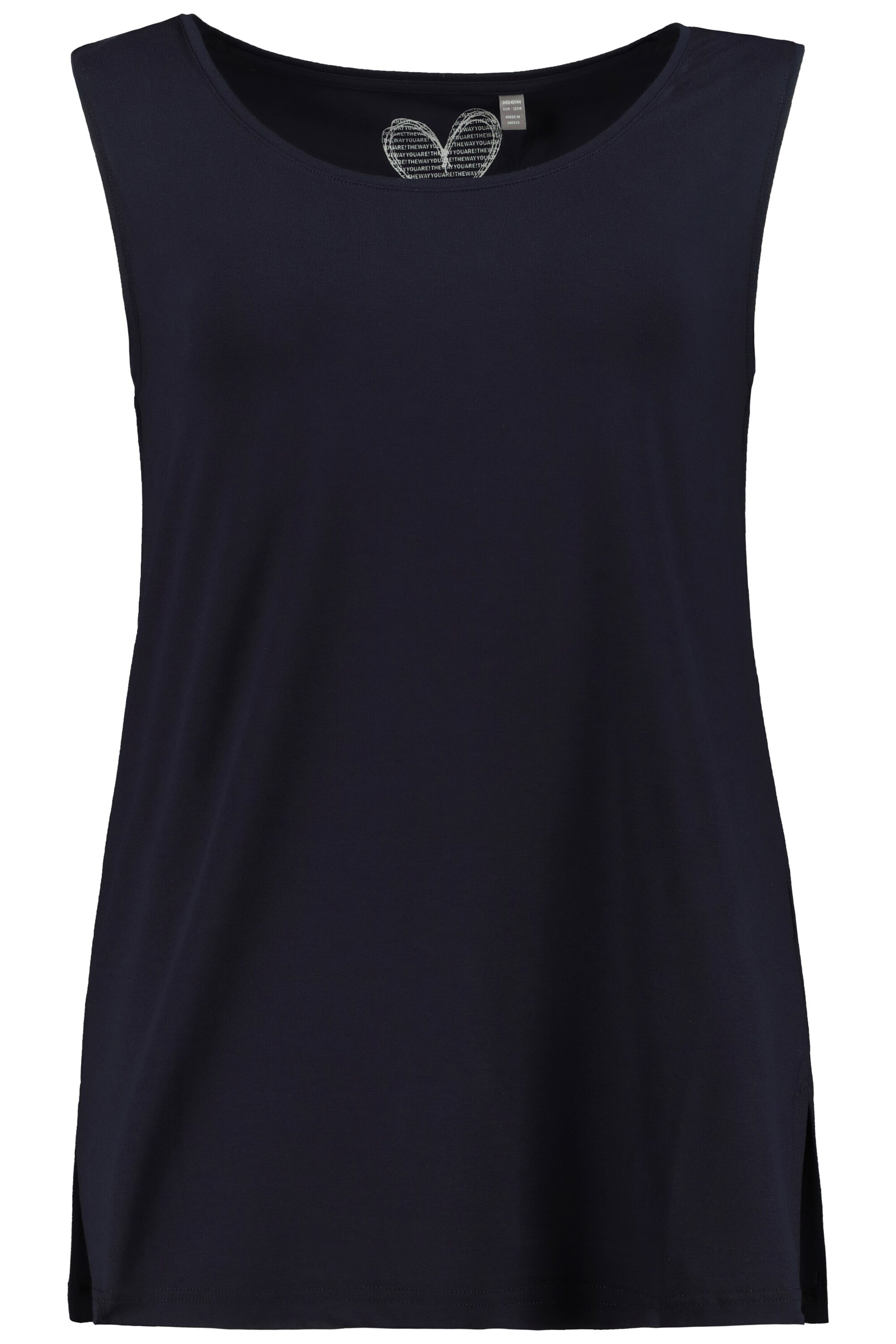 Ulla Popken Top in Blauw: voorkant