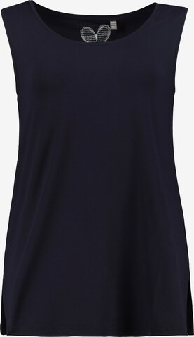 Ulla Popken Top in Blauw: voorkant