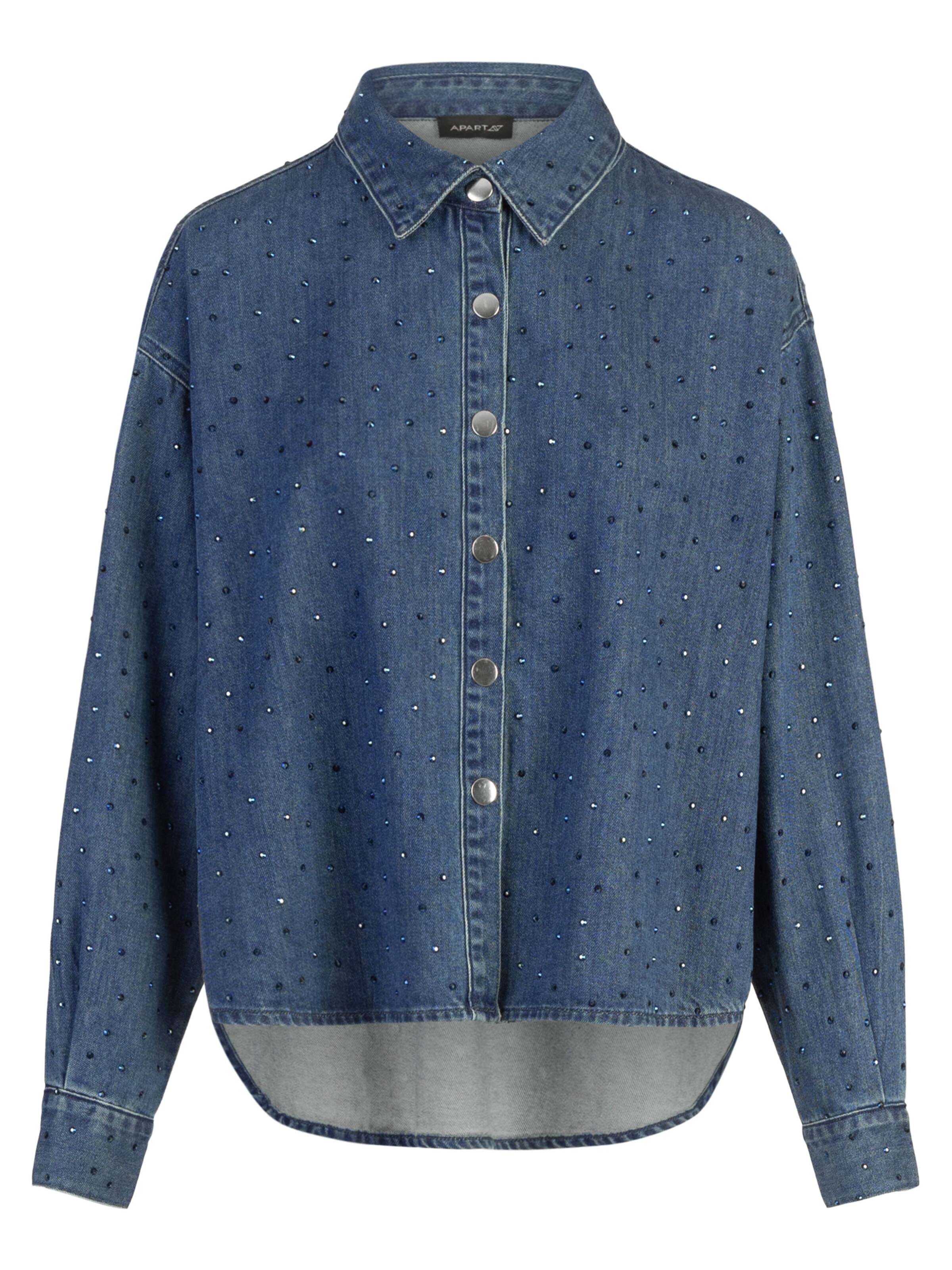 APART Bluse in Blau: Vorderseite