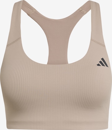 ADIDAS PERFORMANCE Μπουστάκι Αθλητικό σουτιέν 'PWI' σε μπεζ: μπροστά