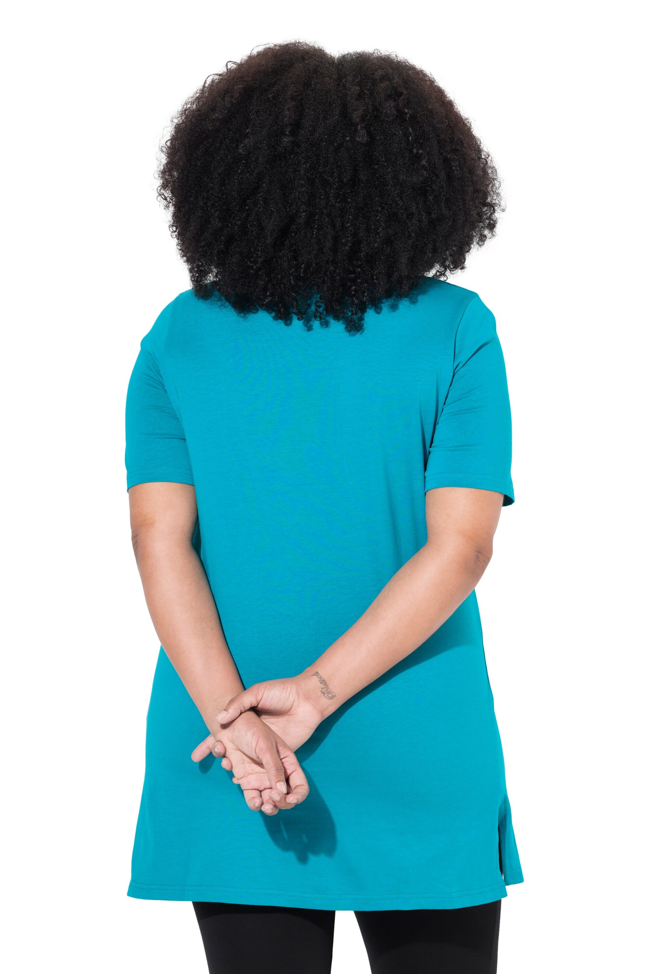 Ulla Popken Longshirt in Blau