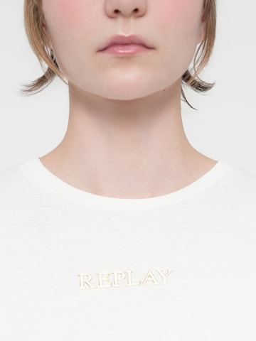 REPLAY Póló - fehér