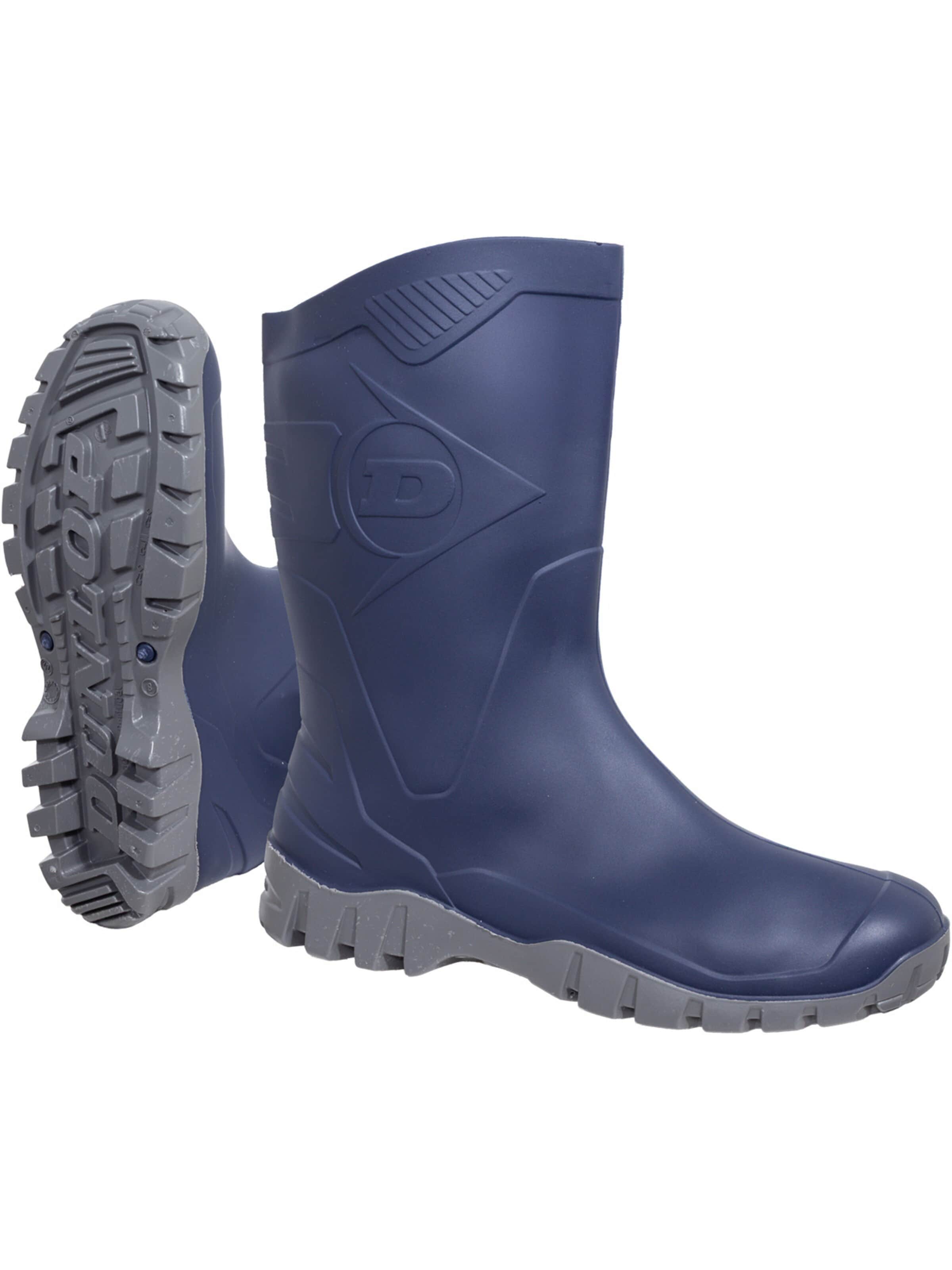 DUNLOP Rubber Boots in Blue