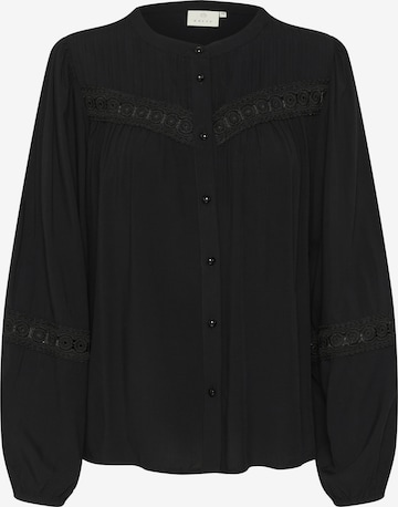 Chemisier 'Freya' Kaffe en noir : devant