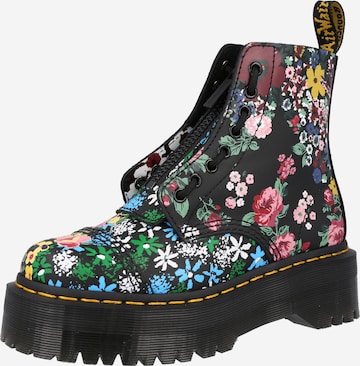 Stivaletto stringato 'Sinclair' di Dr. Martens in nero: frontale