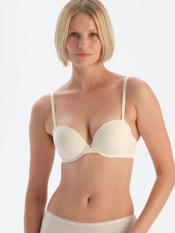 Dagi Push-up BH i beige: forside