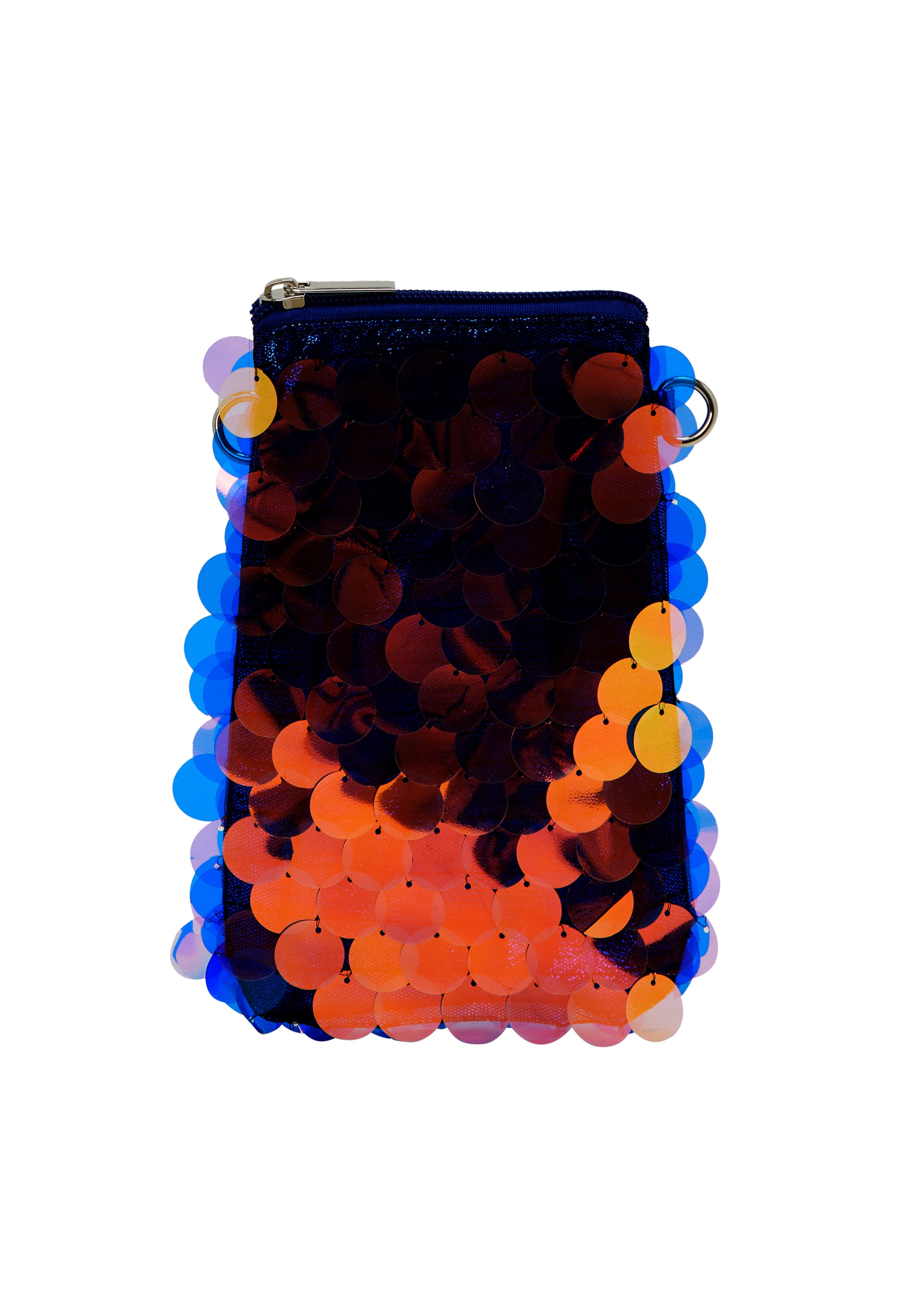 Borsa a tracolla di myMo at night in rosa: frontale