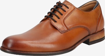 CLARKS Lace-Up Shoes in Brown: front