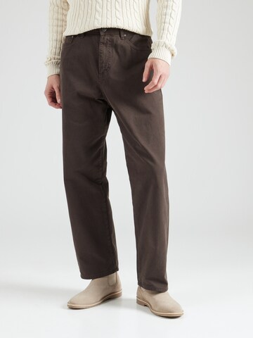 JACK & JONES Loose fit Jeans 'JPSTALEX JJORIGINAL' in Brown: front