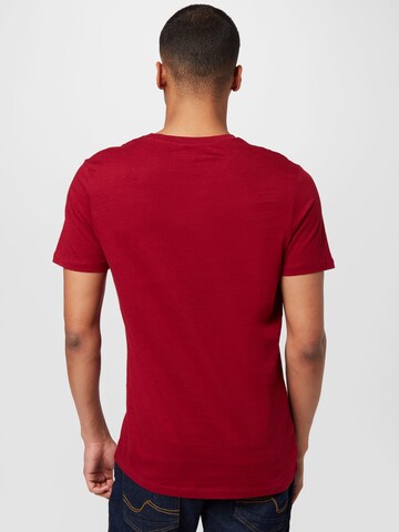 Maglietta 'ISIAH' di JACK & JONES in rosso