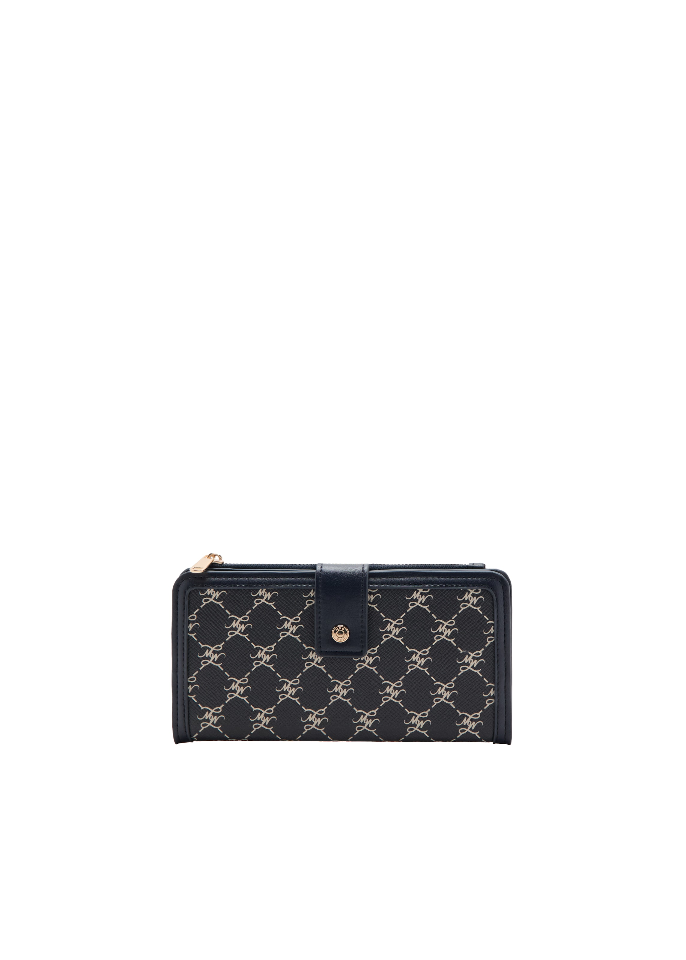 MANGO Porte-monnaies en One Size en beige / bleu nuit, Vue avec produit