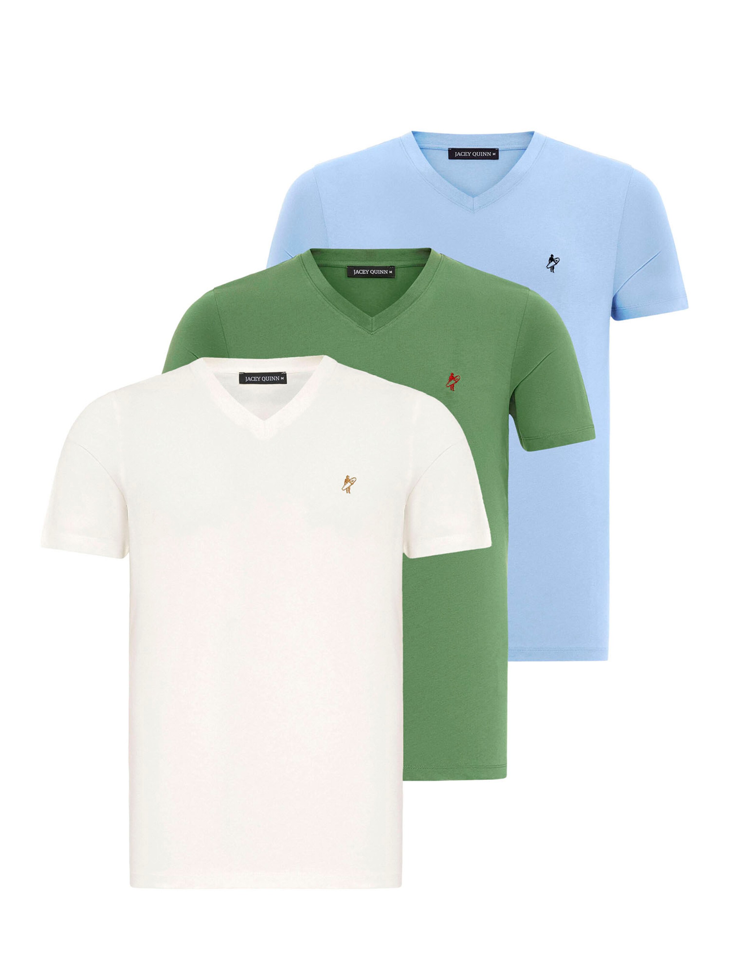 Jacey Quinn - Camisa em mistura de cores: frente