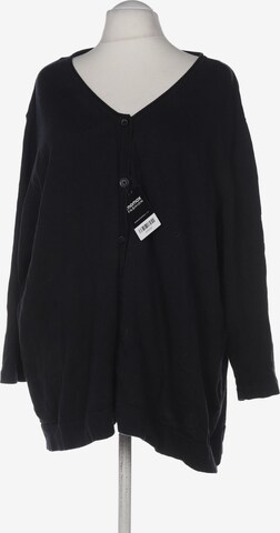 Ulla Popken Strickjacke 7XL in Schwarz: predná strana