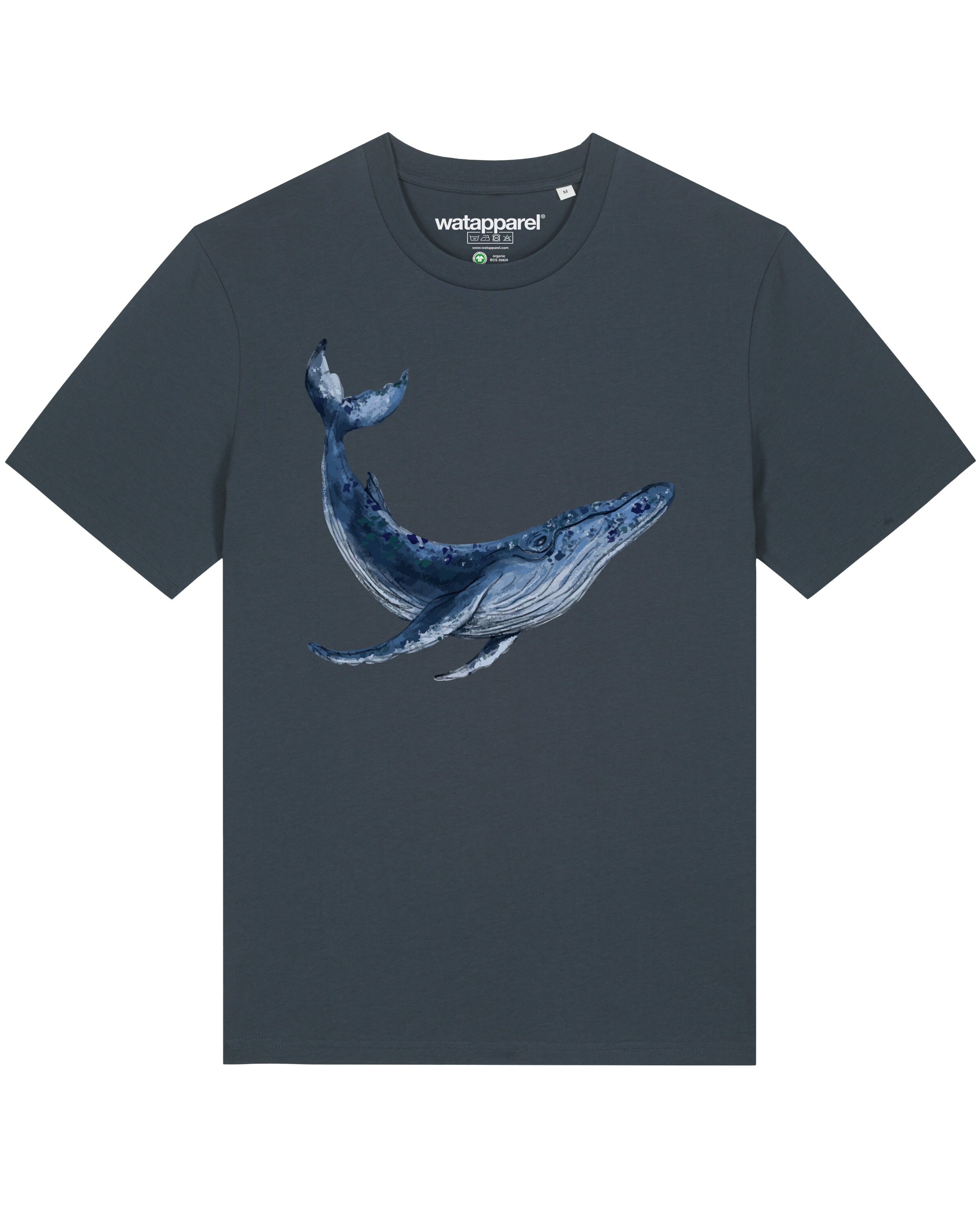 T-Shirt ' Wal ' Watapparel en gris : devant