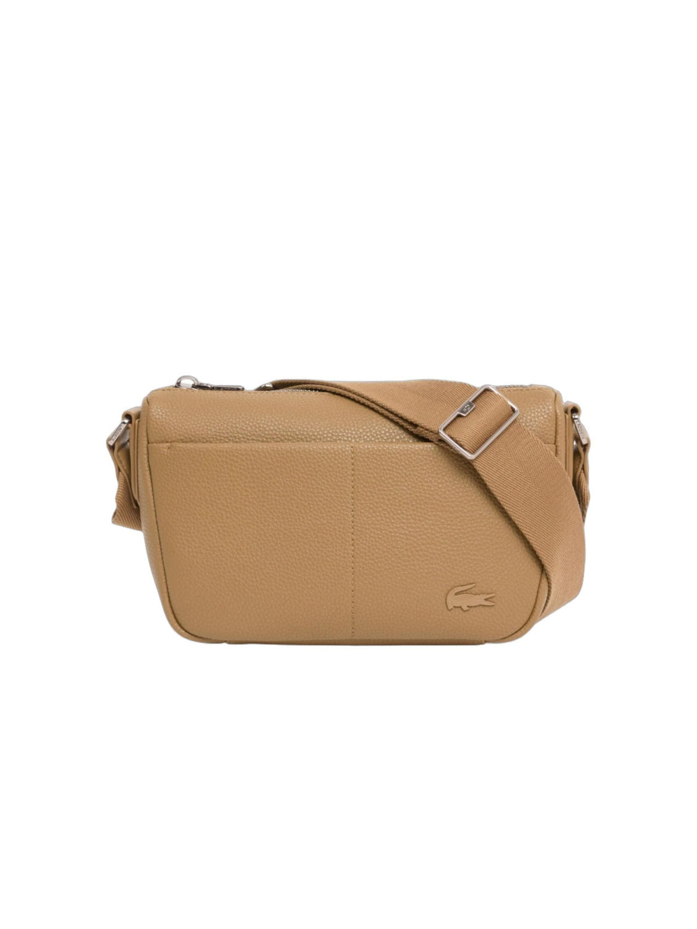 LACOSTE - Messenger en marrón: frente