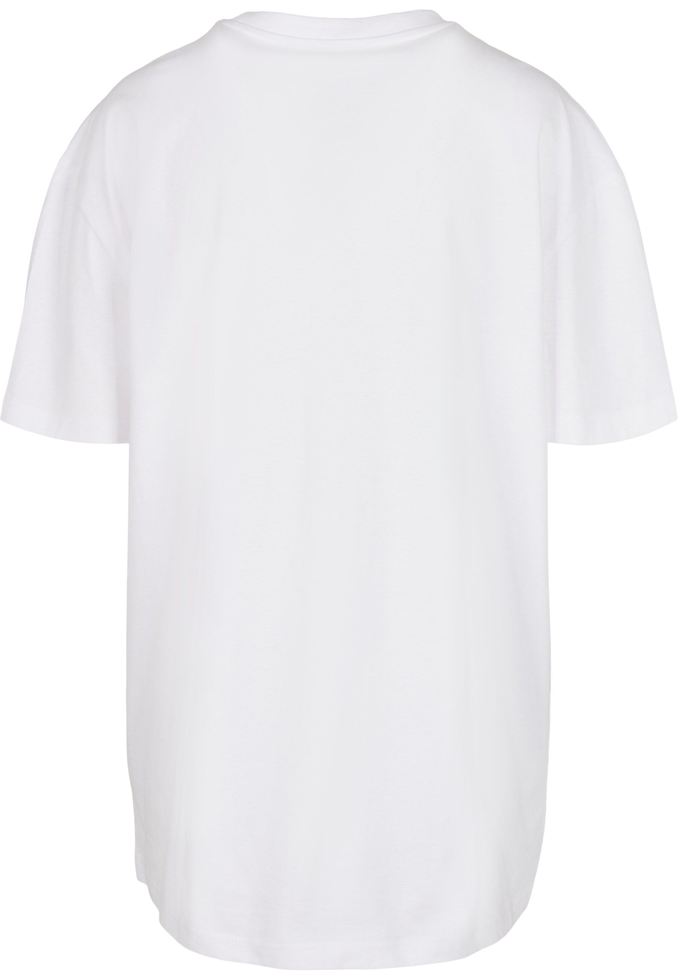 Merchcode Oversize t-shirt 'Faith Boyfriend' i vit