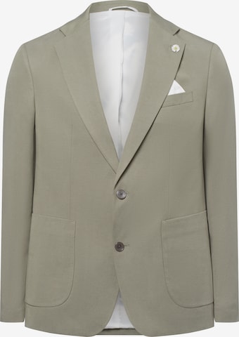 Fit confort Veste de costume 'Brick' Finshley & Harding London en vert : devant