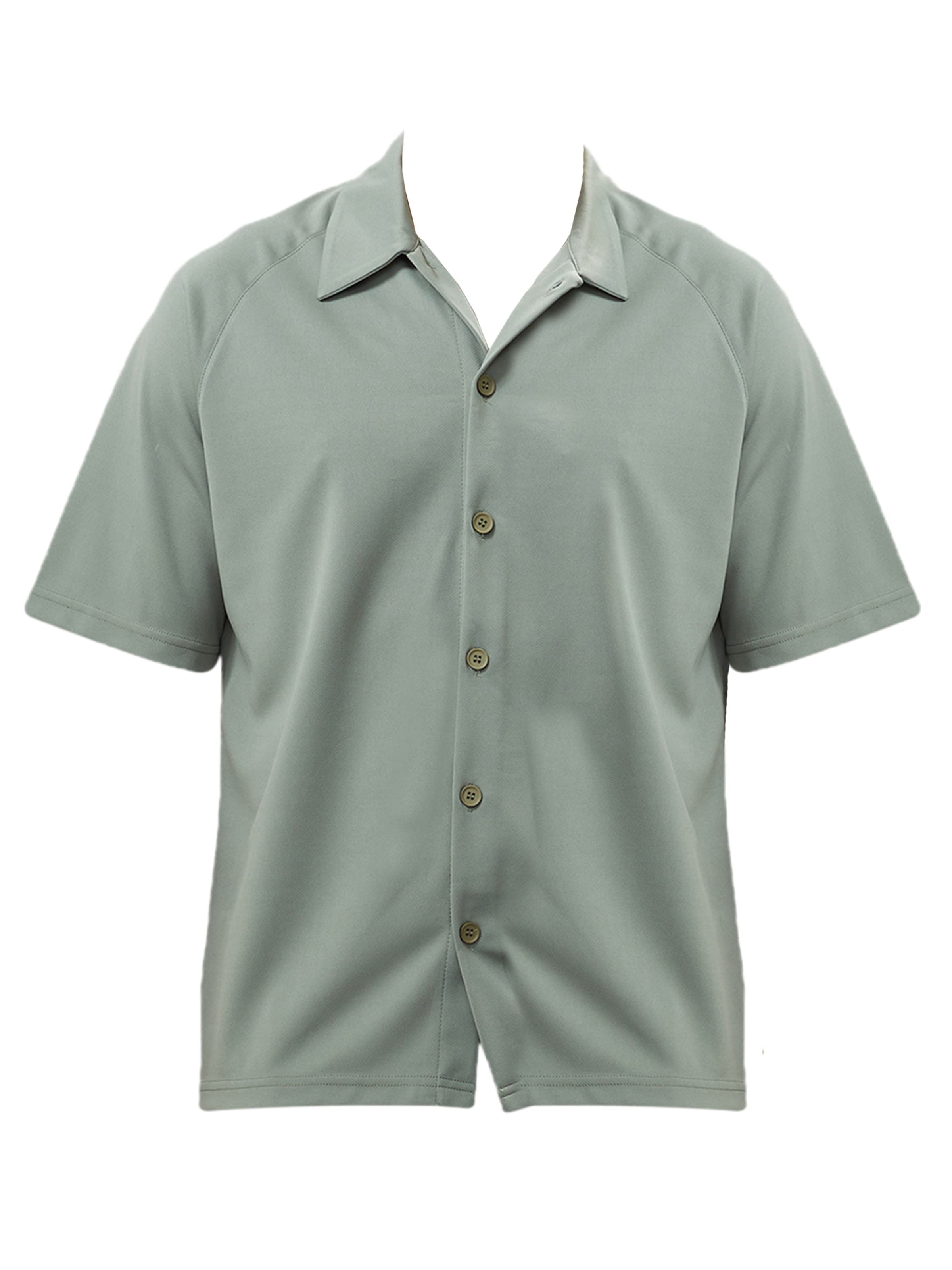 Antioch Mugav suurus Triiksärk, värv roheline: eest vaates