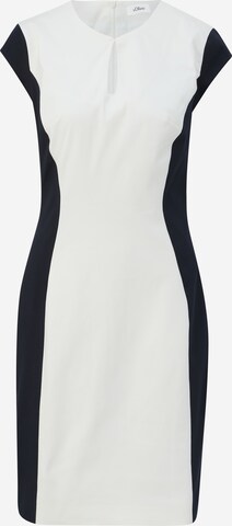 s.Oliver BLACK LABEL Sheath Dress in Beige: front