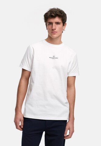 Kronstadt Shirt 'Conrad' in Wit: voorkant