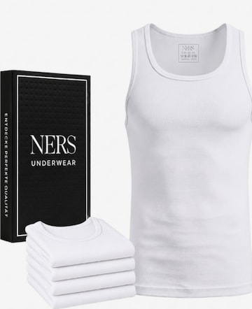 NERS Undershirt 'Luxe' in White: front