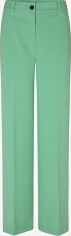 modström Pleated Pants 'AnkerMD' in Green: front