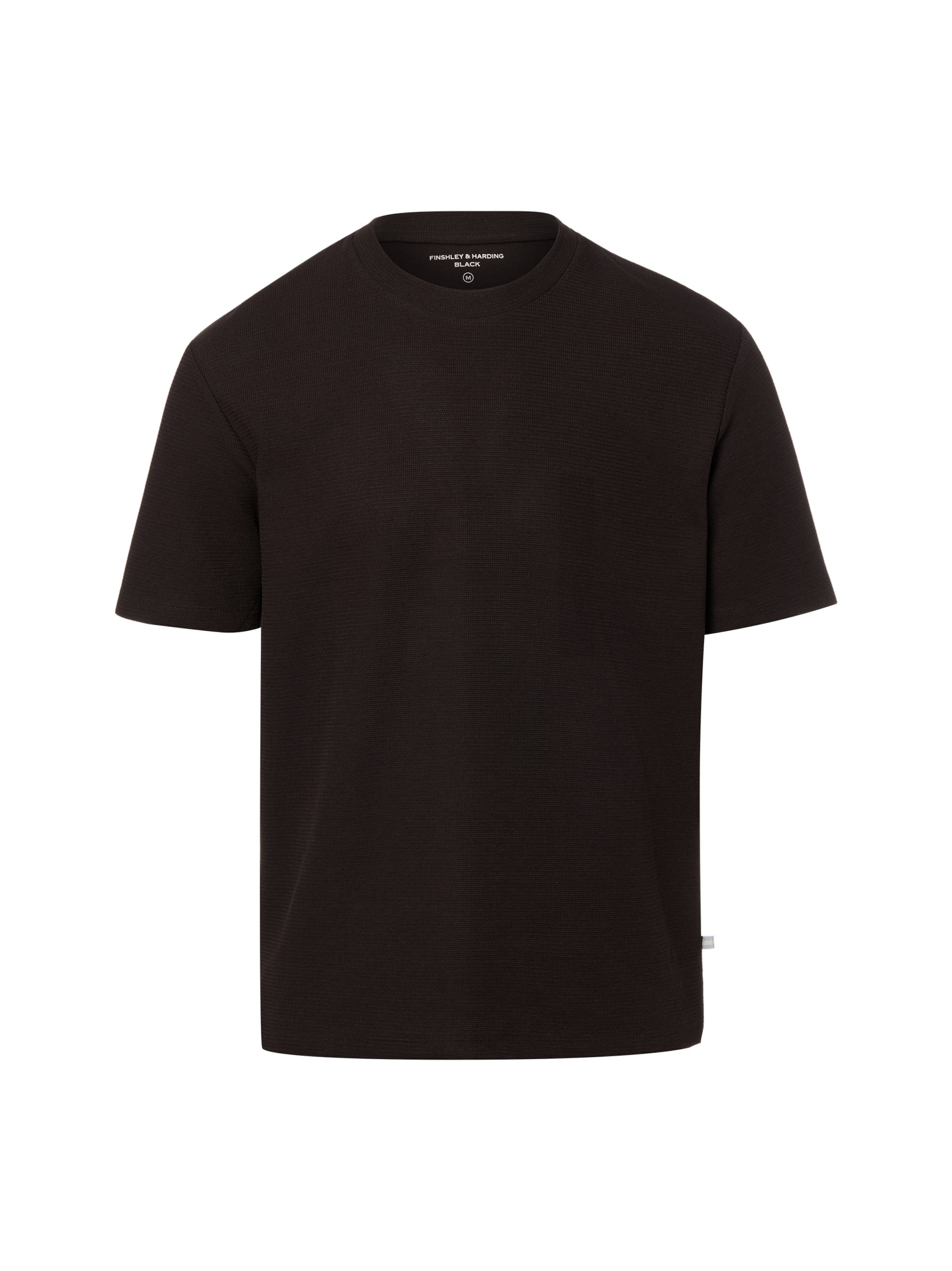 T-Shirt Finshley & Harding en marron : devant