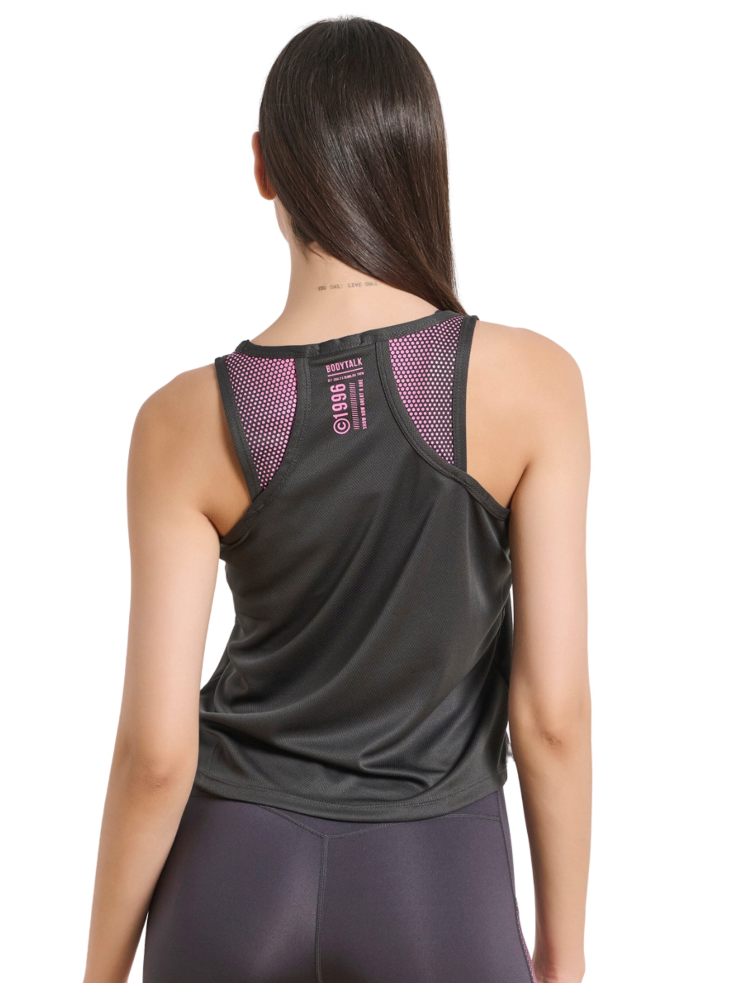 Bdtk Sports Top 'Interlock' in Grey