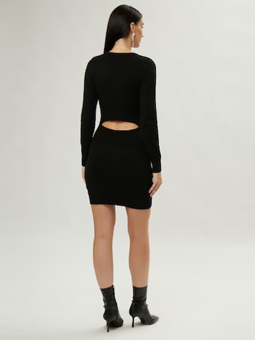 Influencer Knit dress in Black