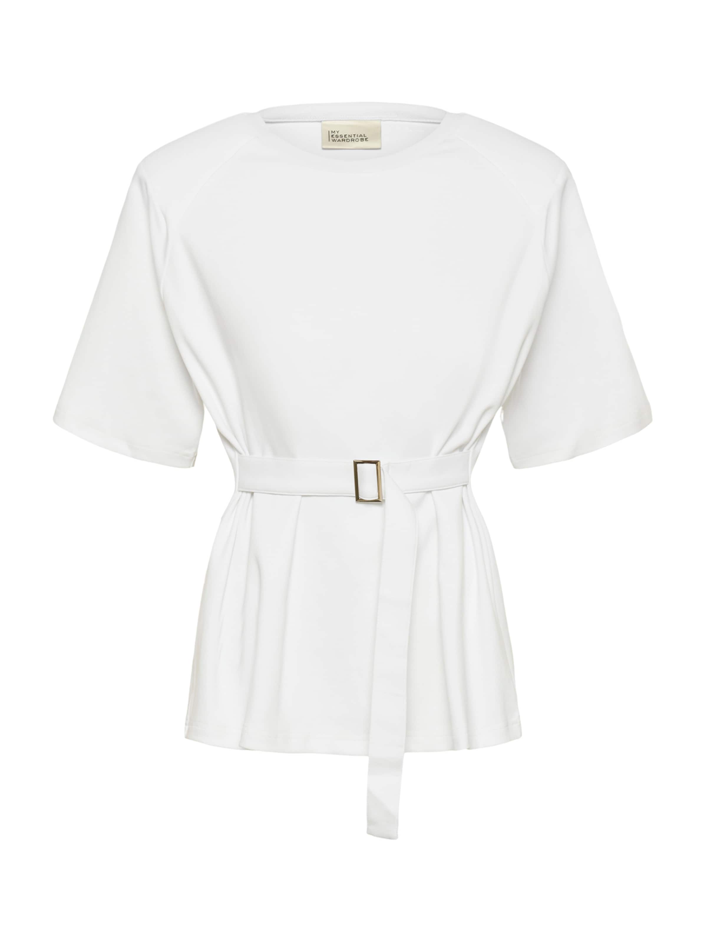 My Essential Wardrobe Paita 'Apir' värissä valkoinen: etupuoli