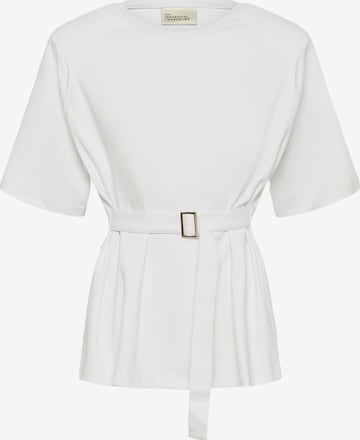 My Essential Wardrobe Paita 'Apir' värissä valkoinen: etupuoli