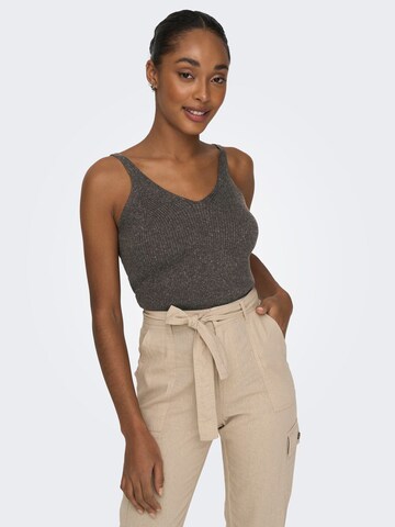 ONLY Knitted Top in Brown