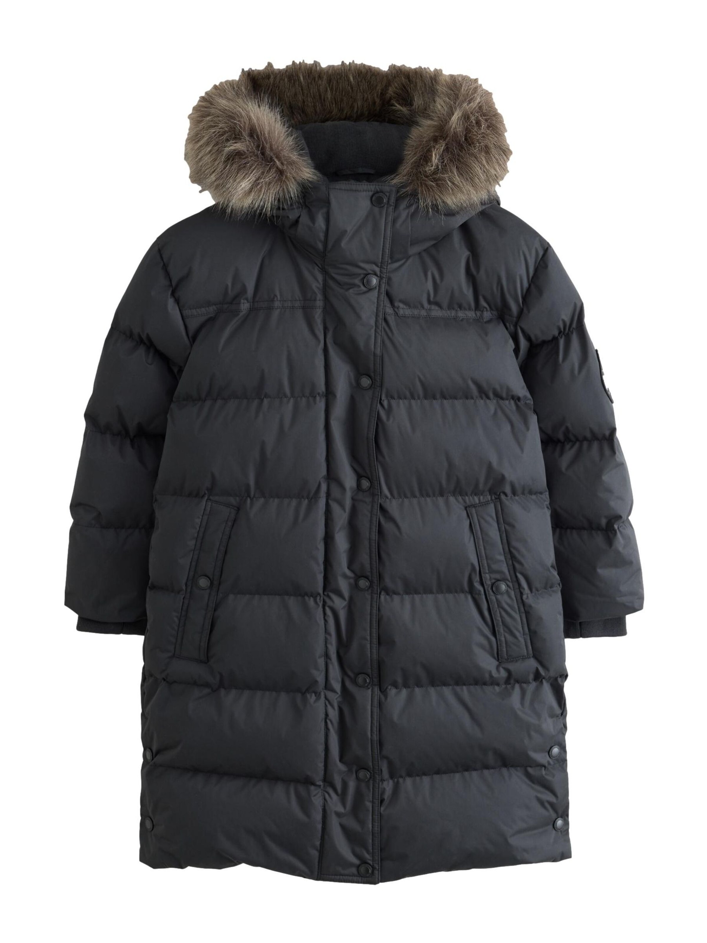 Superdry & Co Płaszcz w kolorze czarny: przód