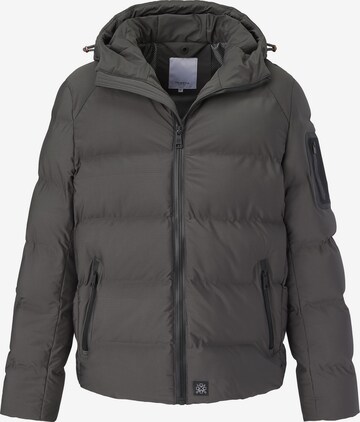 TRIBECA Winter Jacket in Grey: front