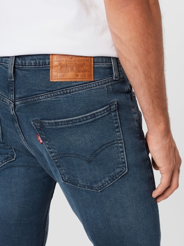 LEVI'S ® Tapered Jeans '512™ Slim Taper' i blå