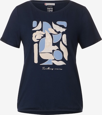 STREET ONE Shirt in Blau: predná strana