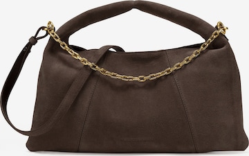 Les Visionnaires Handbag 'Sadie Cozy Chain' in Brown: front
