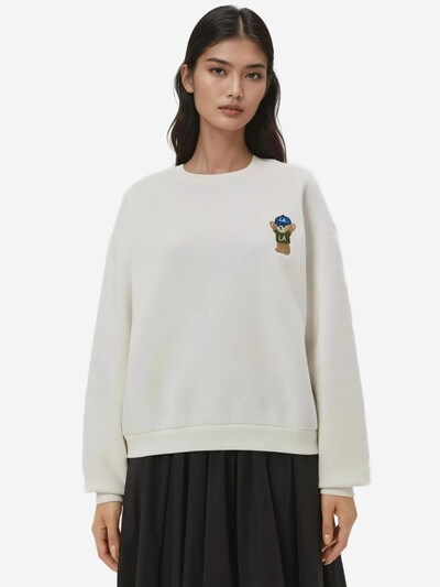 Hiccup Sweater majica veličine S u bež / plava / maslinasta, Pregled proizvoda