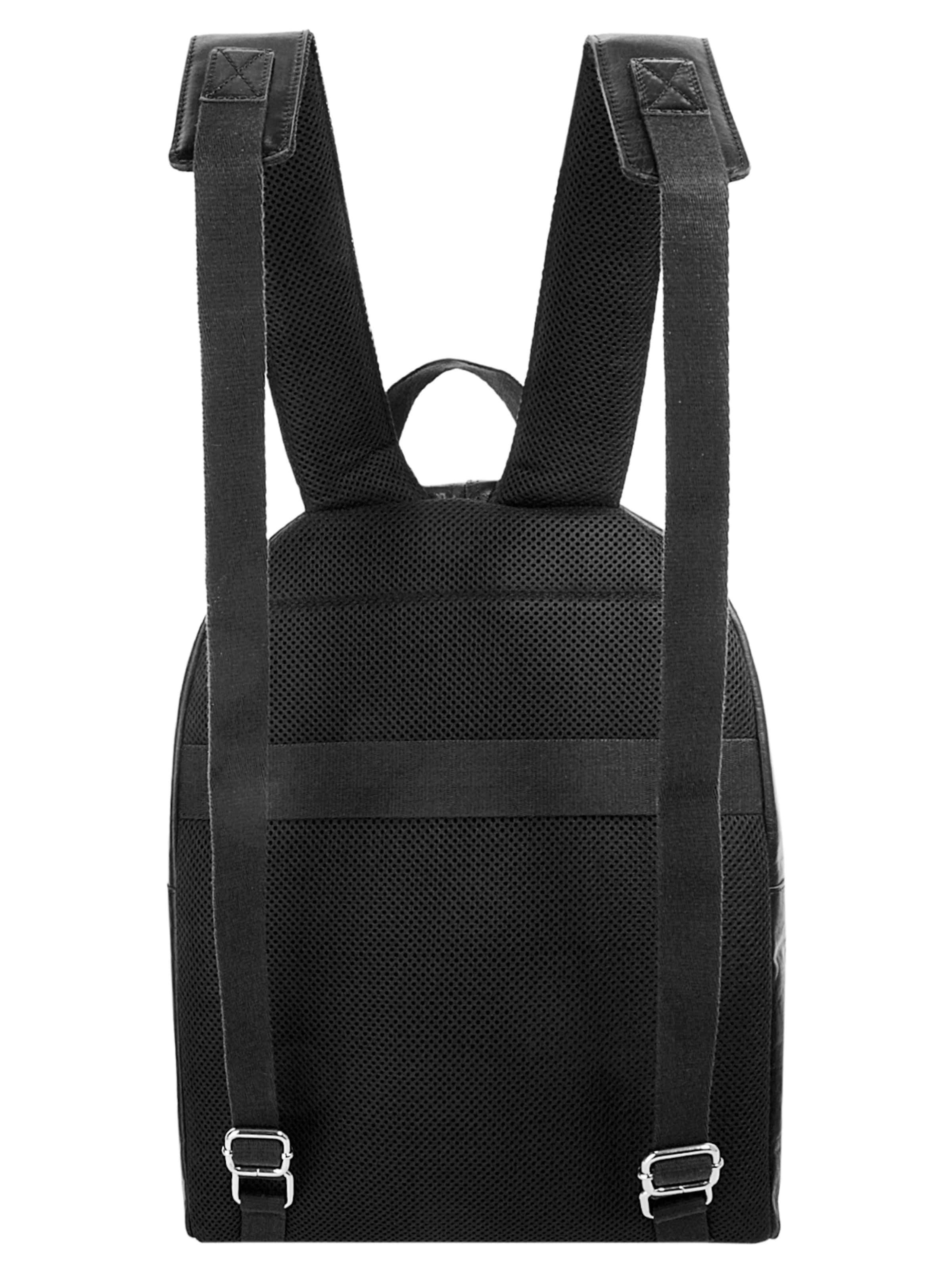 mano Rucksack 'DON PAOLO'‌‌‌‌‌‌‌‌ in Schwarz