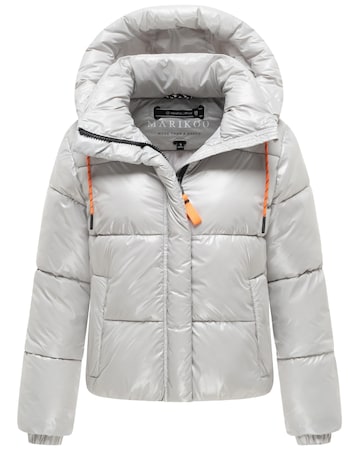 MARIKOO Winter jacket 'Skyraa 16' in Silver