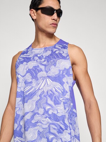 ASICS Toiminnallinen paita 'FUJITRAIL SINGLET' värissä sininen