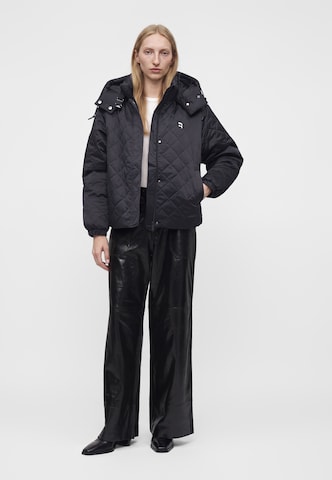 Karl Lagerfeld - Chaqueta de invierno 'IKON' en negro